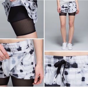 Lululemon 4 Shorts Double Lined